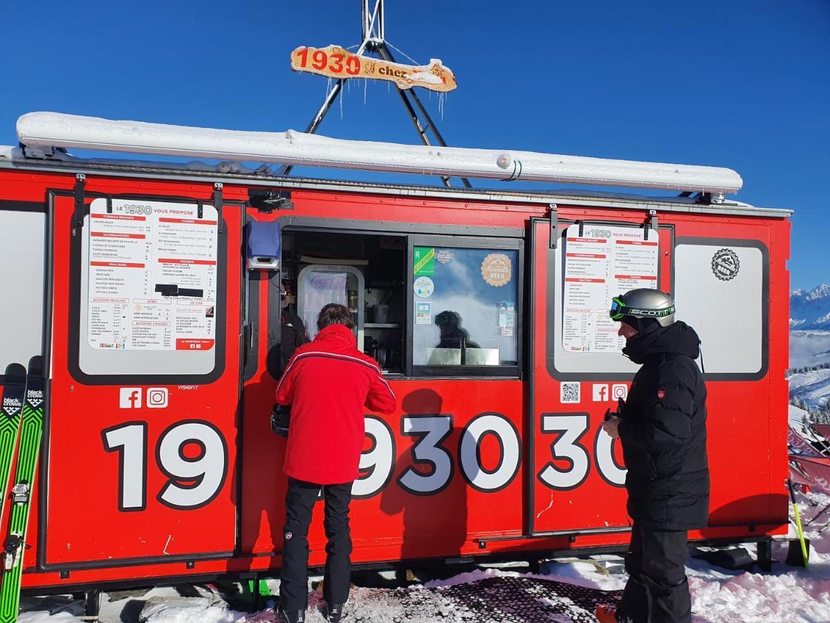 Appartement La Duchere Le Plan-La Giettaz Massif Des Aravis Exteriör bild