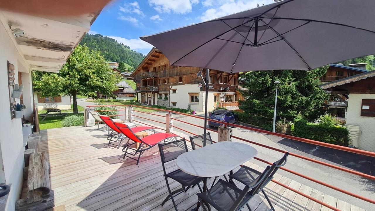 Appartement La Duchere Le Plan-La Giettaz Massif Des Aravis Exteriör bild