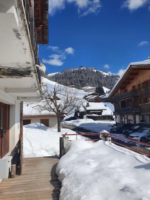 Appartement La Duchere Le Plan-La Giettaz Massif Des Aravis Exteriör bild