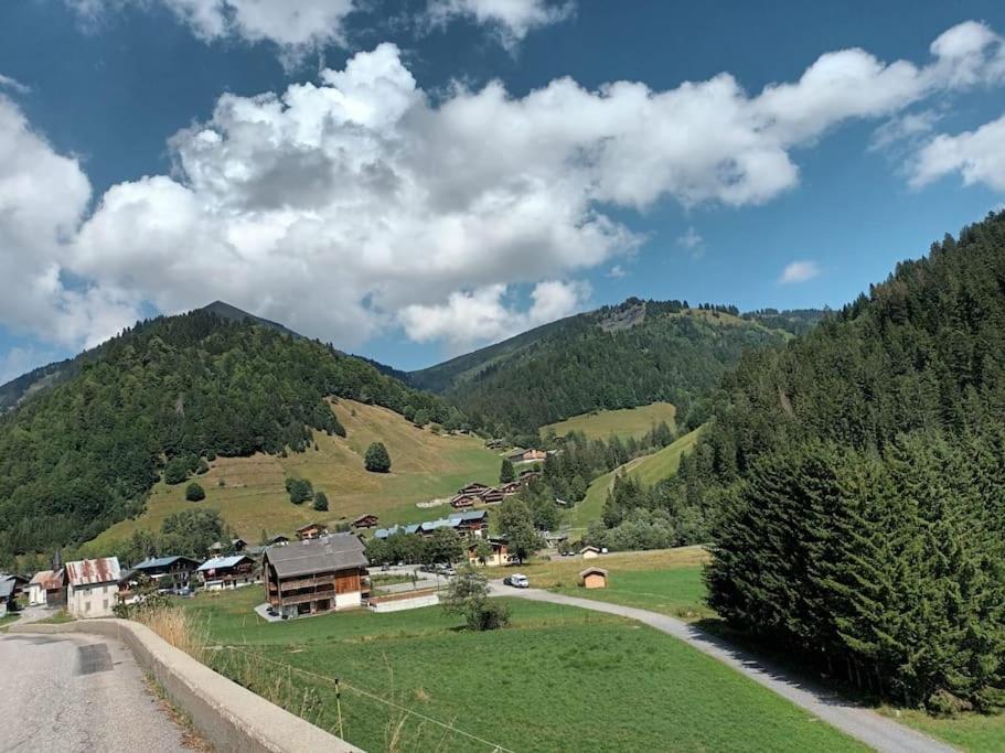 Appartement La Duchere Le Plan-La Giettaz Massif Des Aravis Exteriör bild