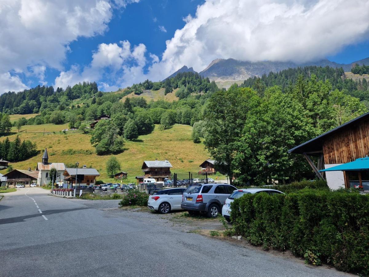Appartement La Duchere Le Plan-La Giettaz Massif Des Aravis Exteriör bild