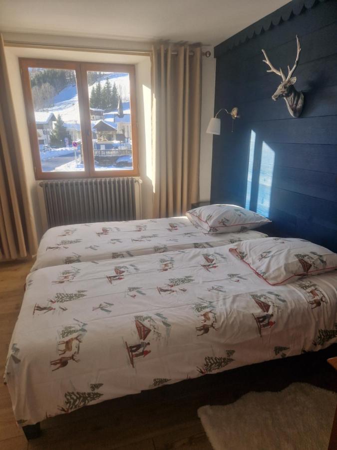 Appartement La Duchere Le Plan-La Giettaz Massif Des Aravis Exteriör bild