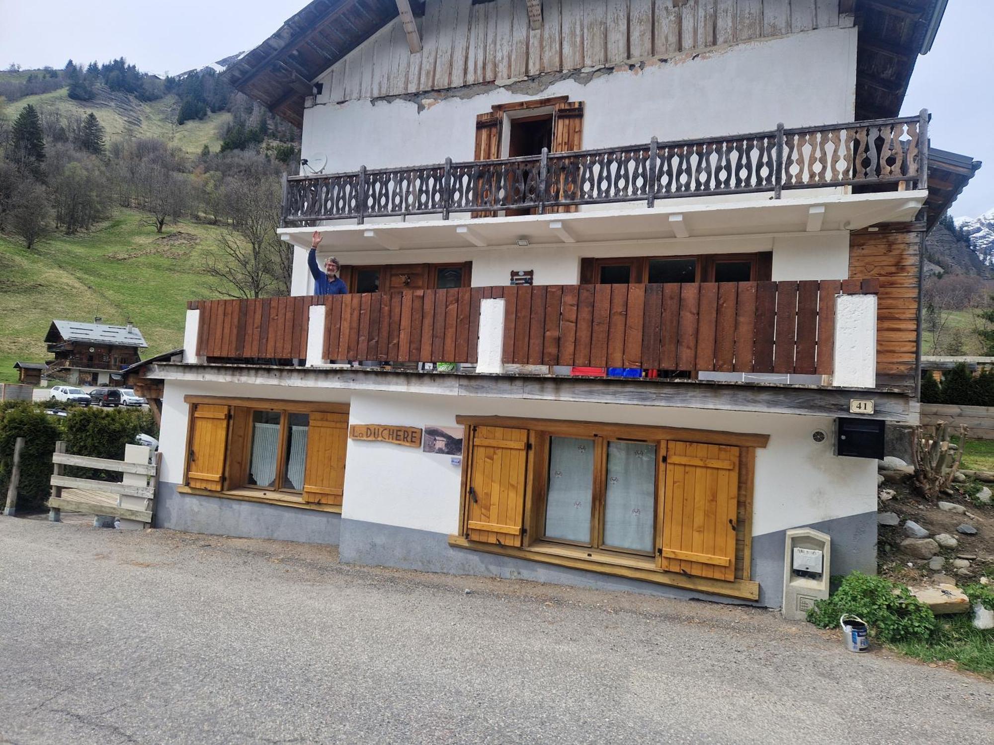 Appartement La Duchere Le Plan-La Giettaz Massif Des Aravis Exteriör bild