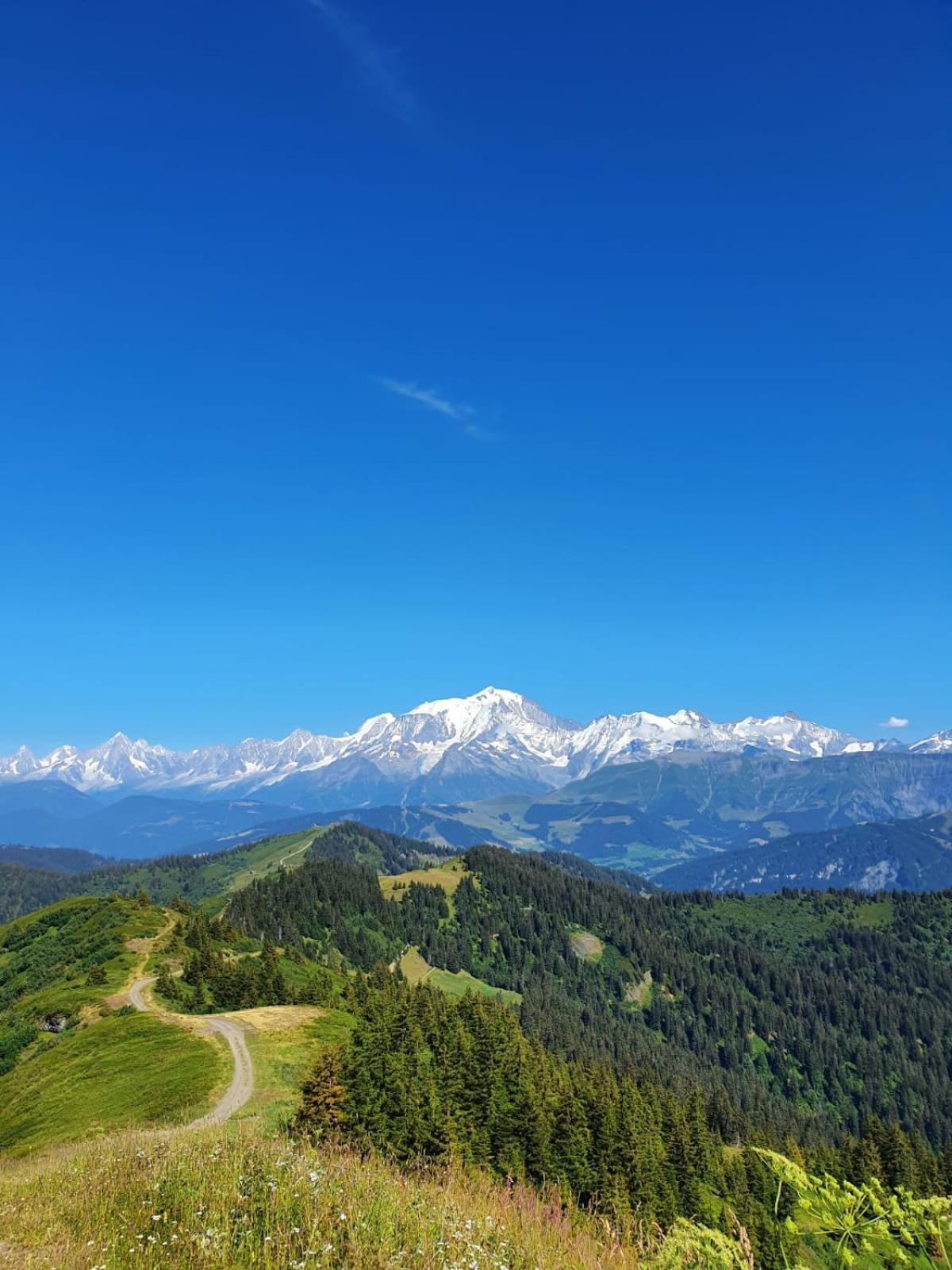 Appartement La Duchere Le Plan-La Giettaz Massif Des Aravis Exteriör bild
